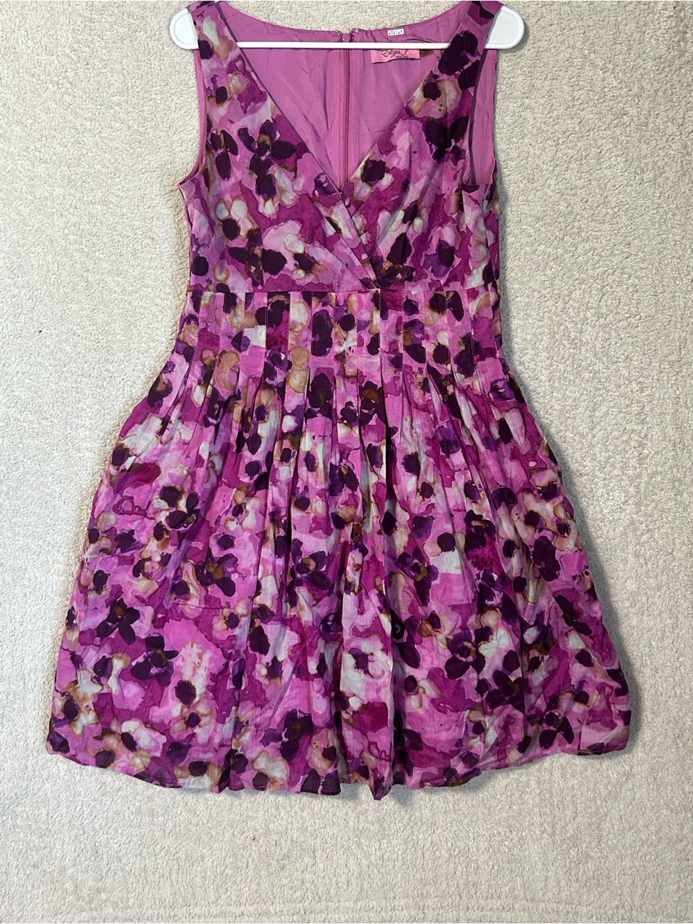 Eliza J Women Fit & Flare Dress  Size 12. Spring Wedding Guest Garden Party